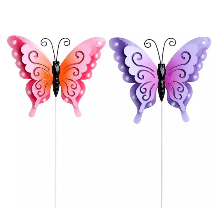 Gartenstecker Schmetterling