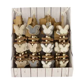 Holzhänger Holz Hasenkopf