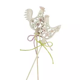 Blumenstecker Huhn