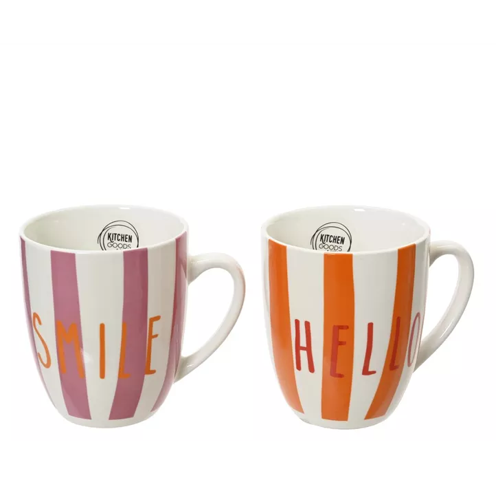 Becher Porzellan