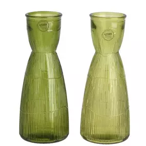 Karaffe aus recycle Glas