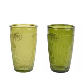 Trinkglas aus recycle Glas
