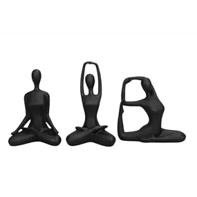 Yogafrau aus Polyresin