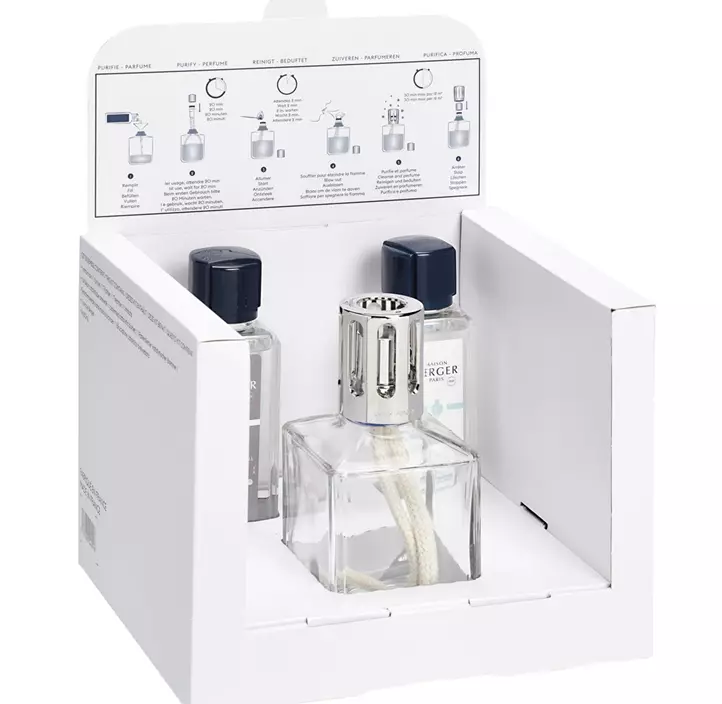 Lampe Berger Essentielle Cube Starterset