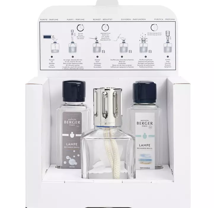 Lampe Berger Essentielle Cube Starterset