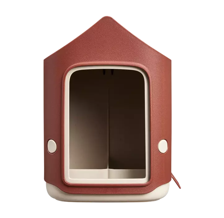 Cosy Vogelfutterhaus, rot