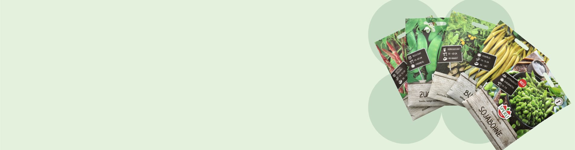 Header proteinreiches Saatgut