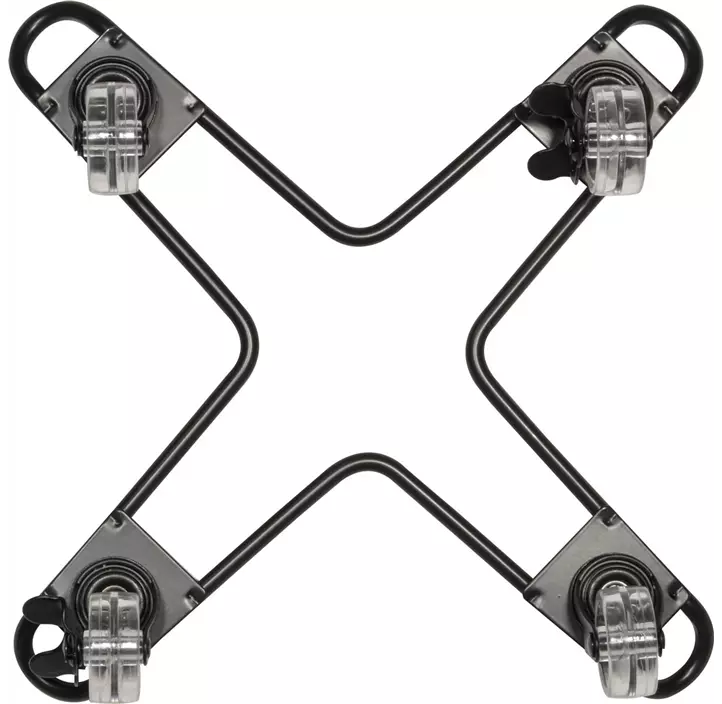 Multi Roller aus Stahl, Kreuzform für weiche/robuste Böden