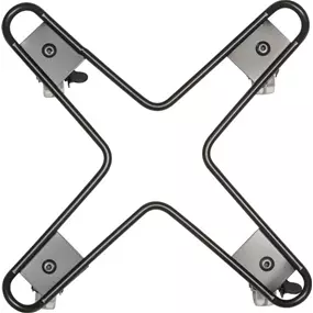 Multi Roller aus Stahl, Kreuzform für weiche/robuste Böden