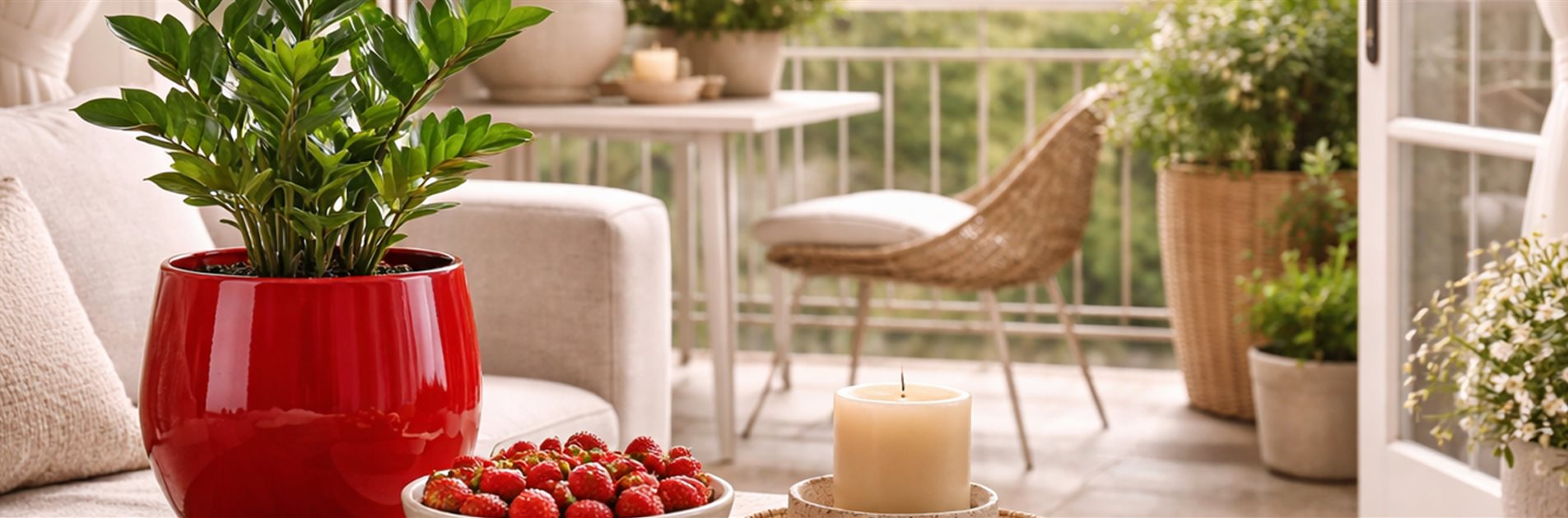 Ein Tupfer Rot. Ein Tupfer Rot.