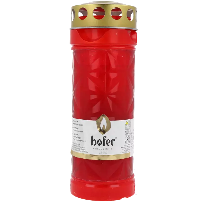 Grablicht Kristallicht 7 Tage