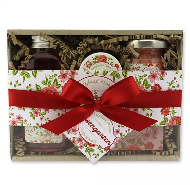 Geschenkbox Rosengarten