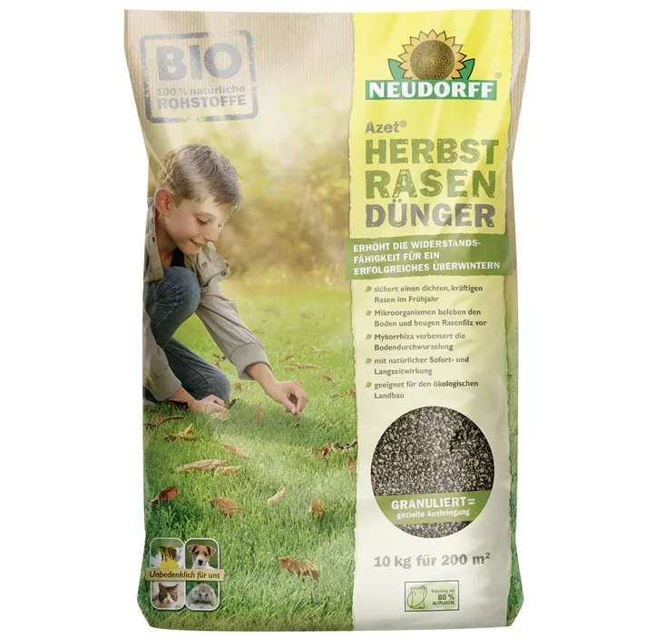Azet Herbst Rasendünger, 10 kg