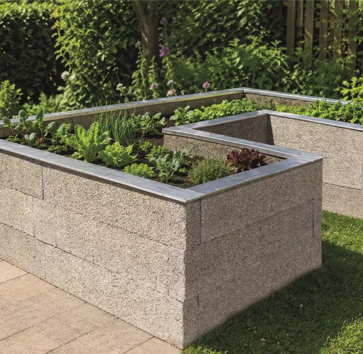 Holzbeton Hochbeet Typ 6, U-Form