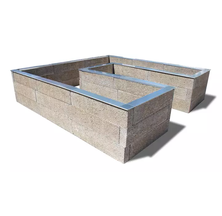 Holzbeton Hochbeet Typ 7, U-Form