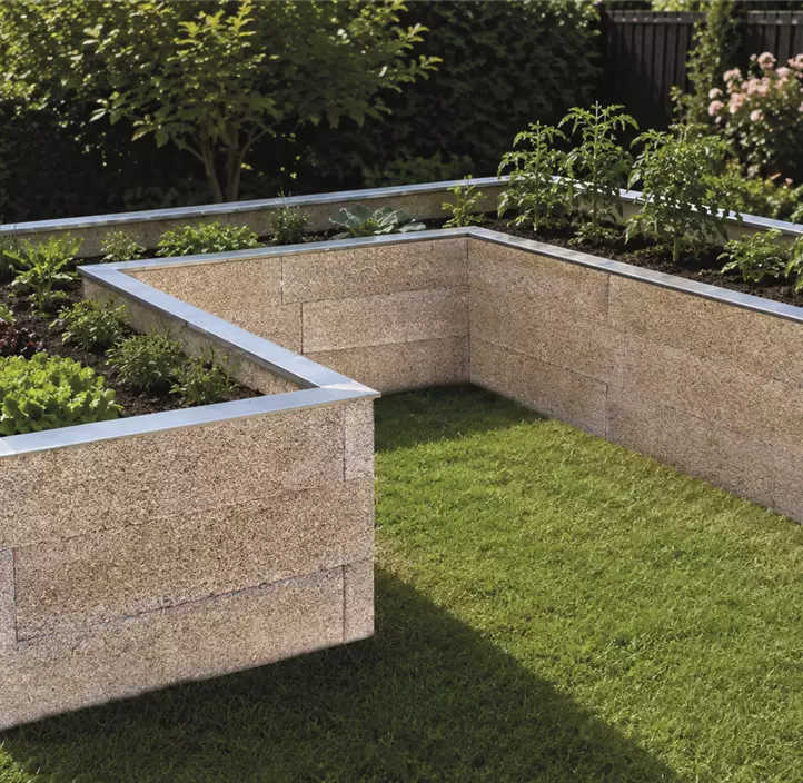 Holzbeton Hochbeet Typ 8, U-Form