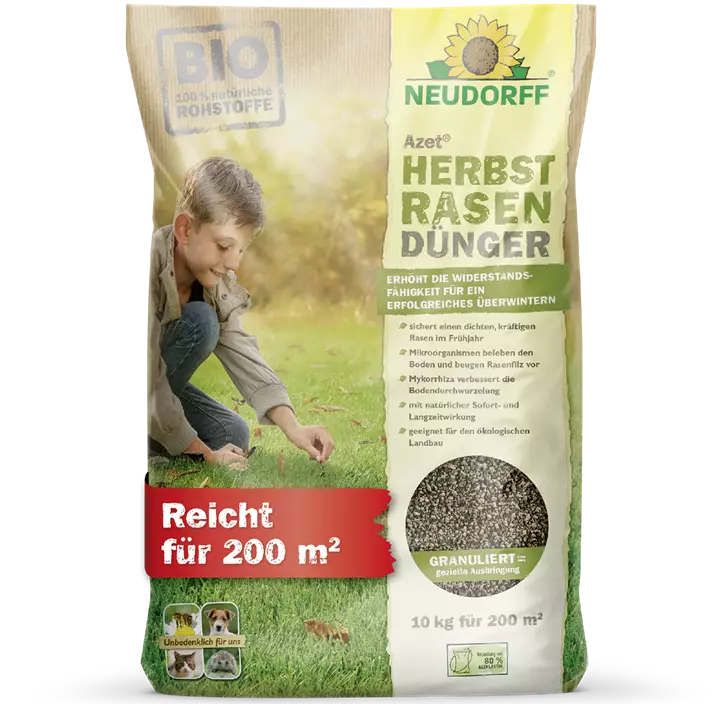 Azet Herbst Rasendünger, 10 kg