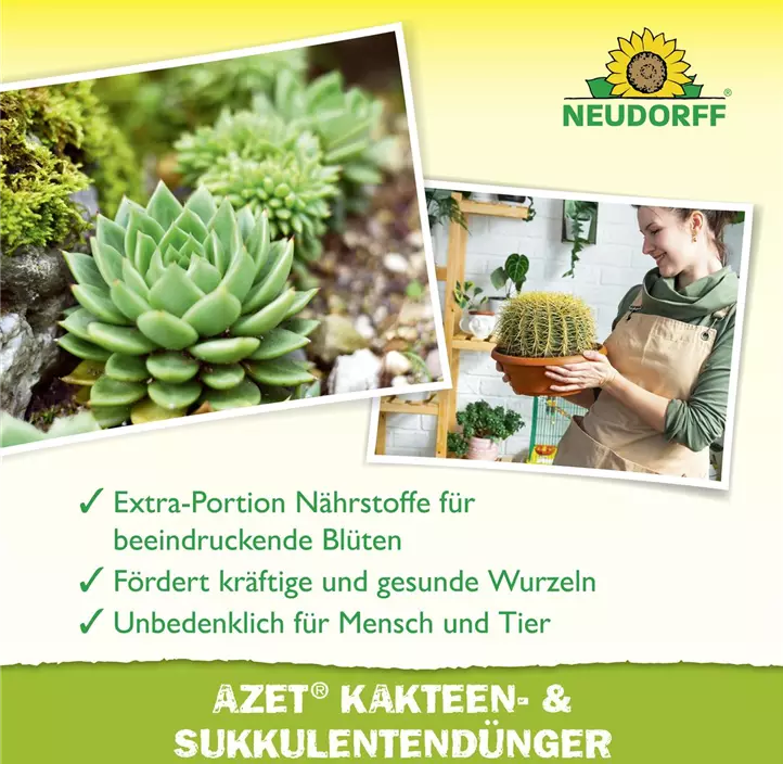 Azet Kakteen- & Sukkulenten Dünger flüssig