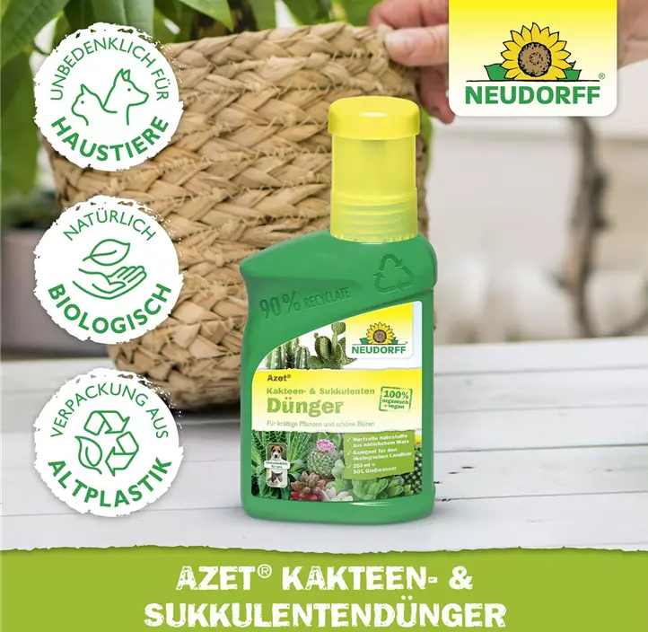 Azet Kakteen- & Sukkulenten Dünger flüssig