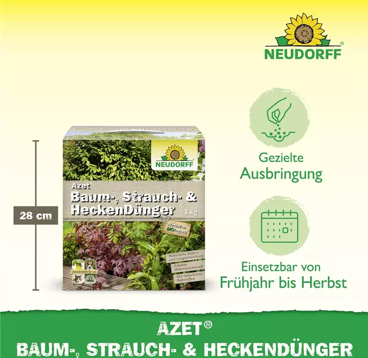 Azet Baum-, Strauch- und Heckendünger