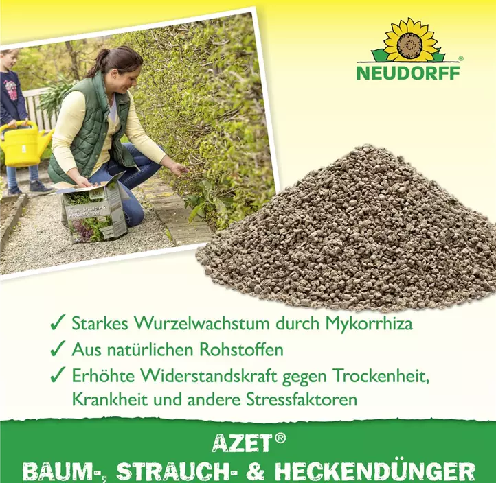 Azet Baum-, Strauch- und Heckendünger