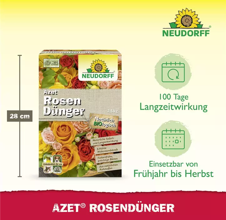 Azet Rosendünger Jubiläum