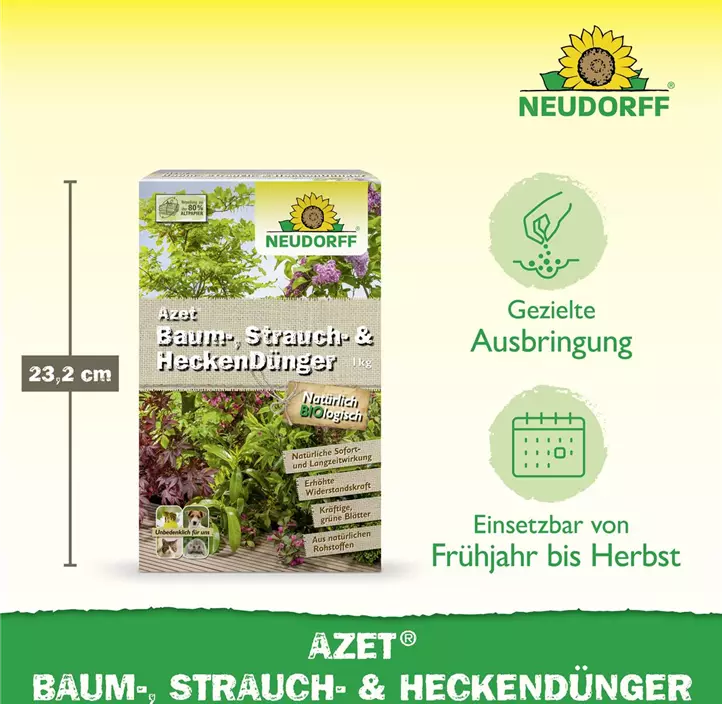 Azet Strauch- und Heckendünger