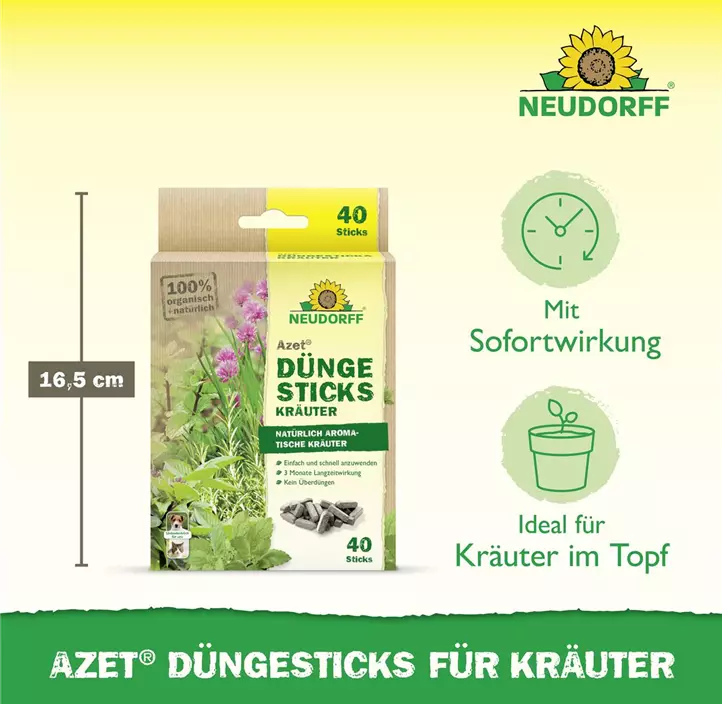 Azet Düngesticks für Kräuter