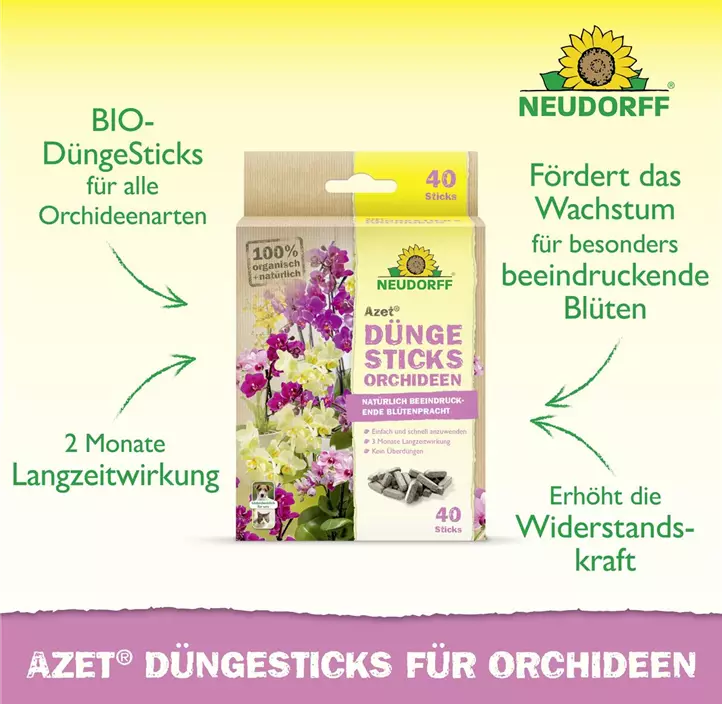 Azet Düngesticks für Orchideen