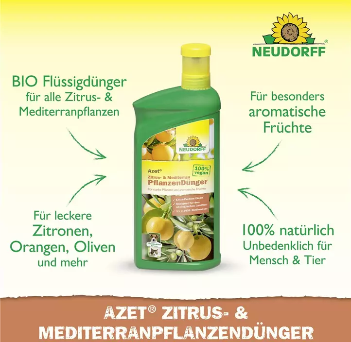 Azet Zitrus- & Mediterranpflanzen Dünger