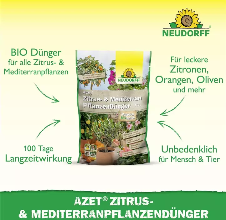 Azet Zitrus- und MediterranpflanzenDünger