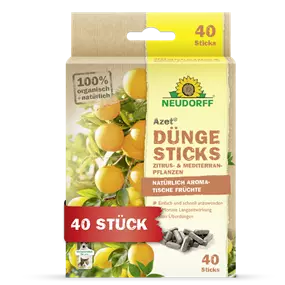 Azet Düngesticks für Zitrus- und Mediterranpflanzen