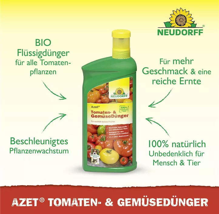Azet Tomaten- & GemüseDünger flüssig