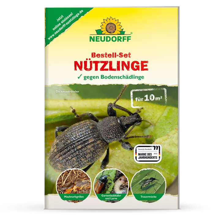 Gutschein für Nützlinge gegen Bodenschädlinge 10 m²