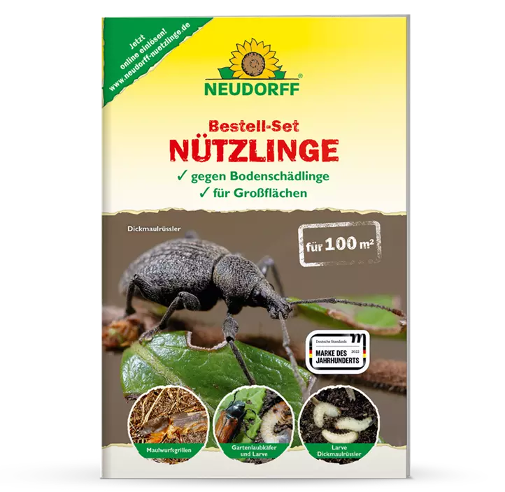 Gutschein für Nützlinge gegen Bodenschädlinge 100 m²