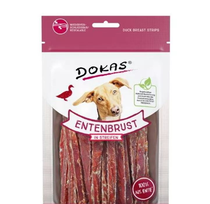 Dokas Entenbrust in Streifen