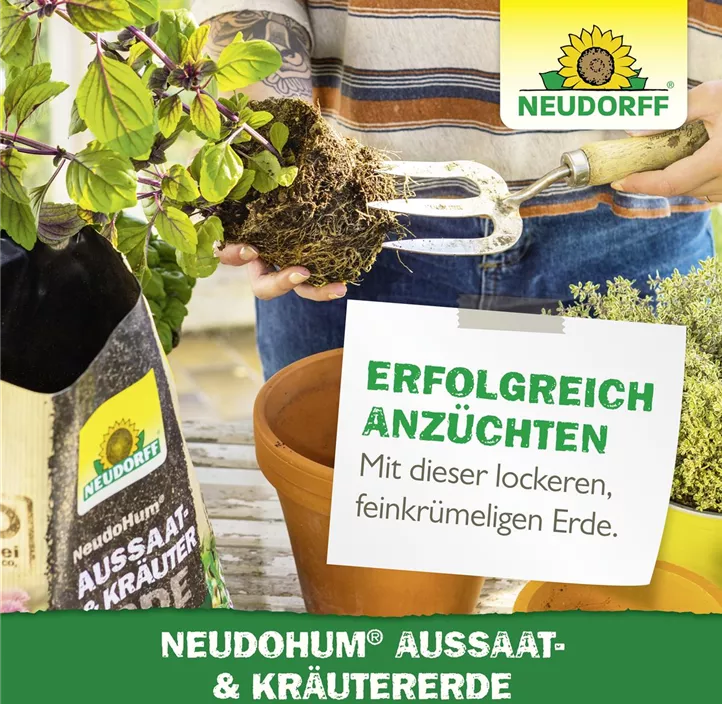 NeudoHum Aussaat- und KräuterErde
