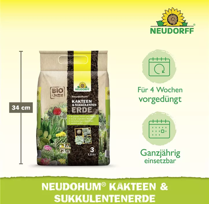 NeudoHum Kakteen- & SukkulentenErde