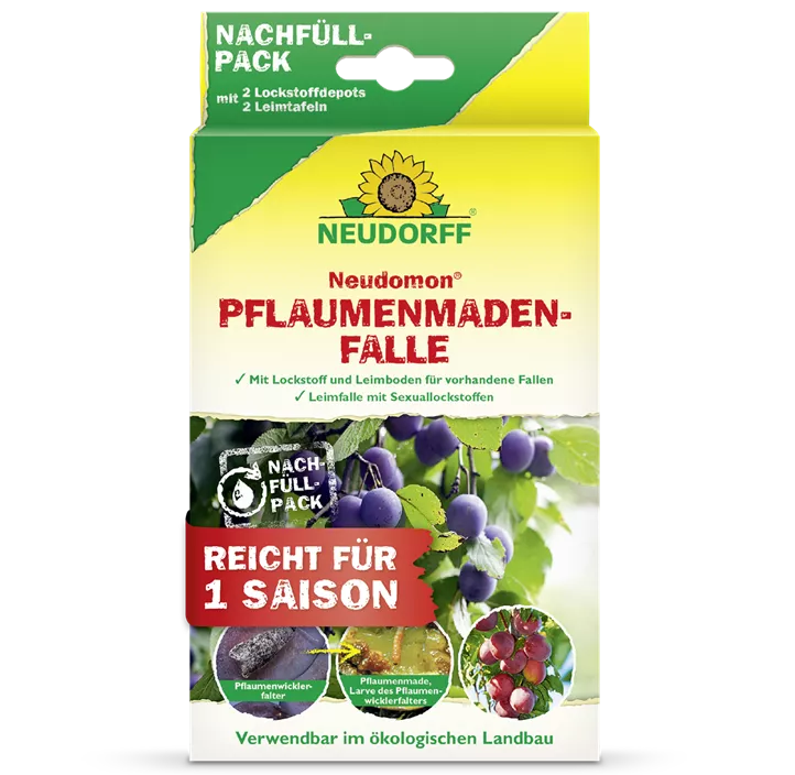 Neudomon Pflaumenmadenfalle Nachfüllung