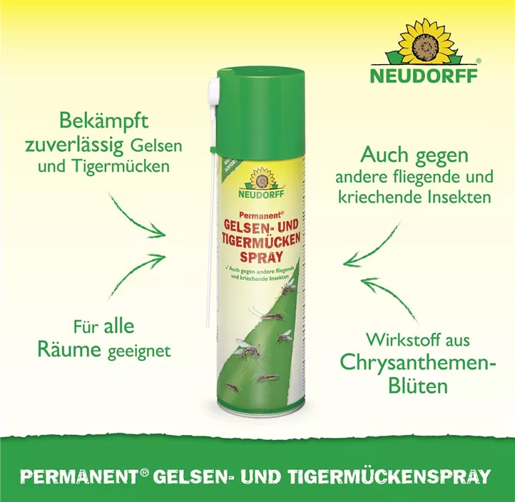Permanent Gelsen & Tigermücken Spray
