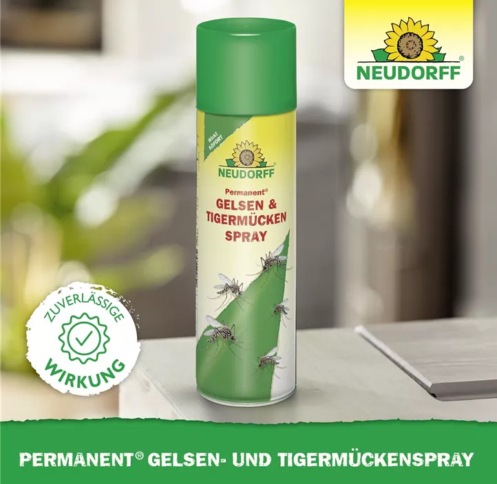 Permanent Gelsen & Tigermücken Spray