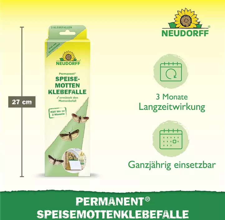 Permanent Speisemotten-Klebefalle