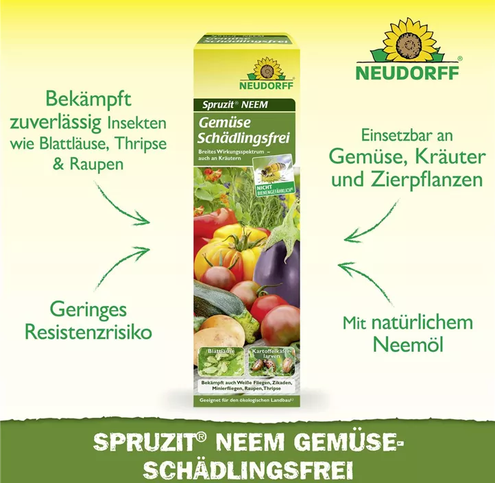 Spruzit NEEM Gemüse Schädlingsfrei