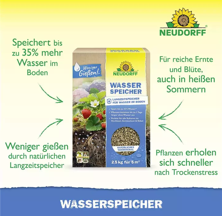Wasserspeichergranulat