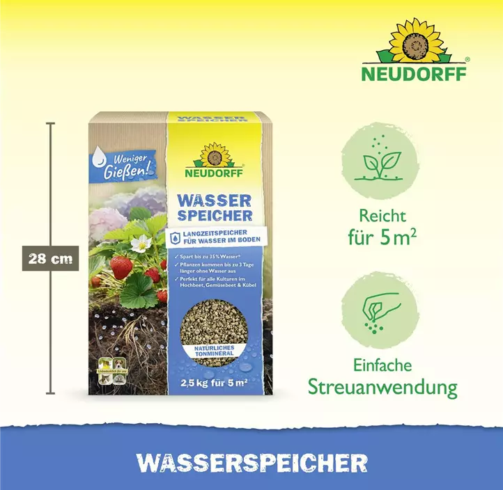 Wasserspeichergranulat