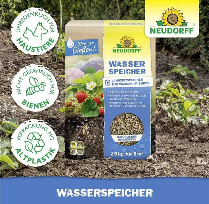 Wasserspeichergranulat