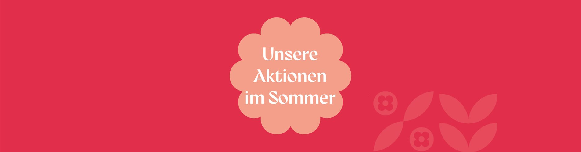 Sommeraktionen Header