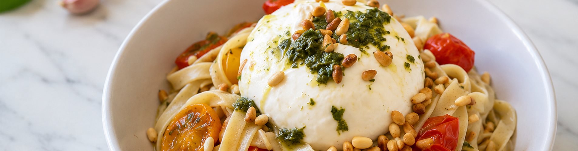 Tagliatelle mit Burrata