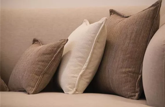 beige Polster