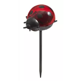 Solar Marienkäfer auf Stab, 3er-Packung